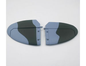 Xfly-Model 1.2M Spitfire Mk.IX Green Rudder Part 